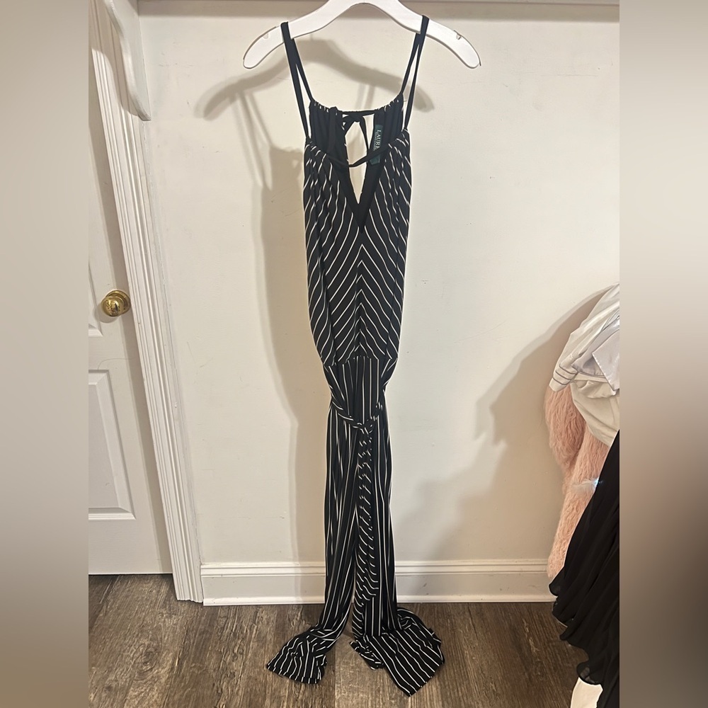 FINAL PRICE Ralph Lauren Striped Jumpsuit